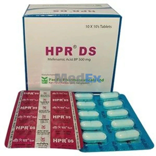 HPR-DS 500 mg Packaging