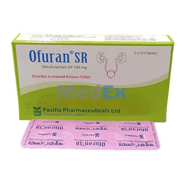 Ofuran SR 100 mg Packaging