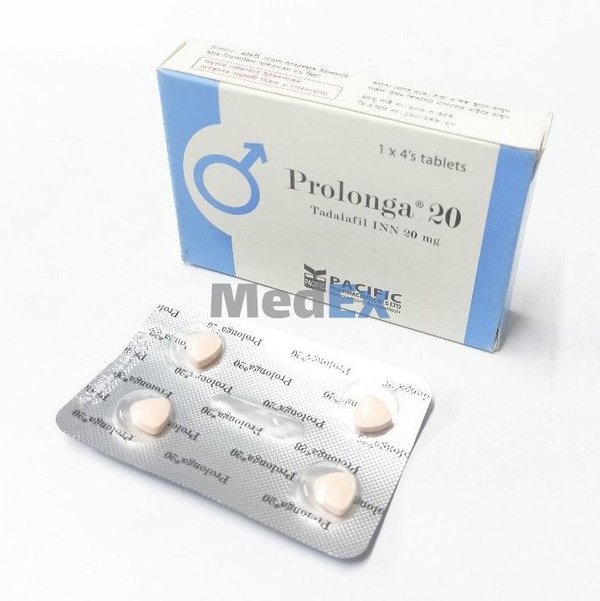 Prolonga 20 mg Packaging