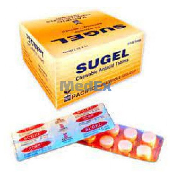 Sugel 250 mg+400 mg Packaging
