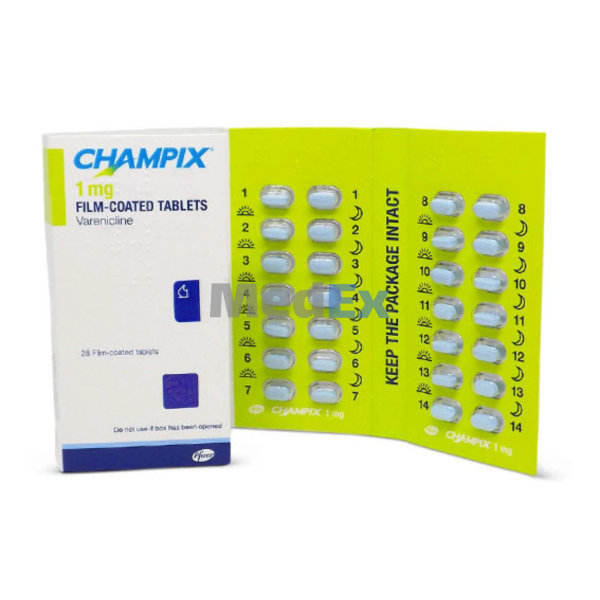 Champix 1 mg Packaging