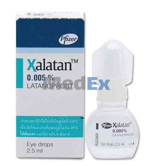 Xalatan 0.005% Packaging