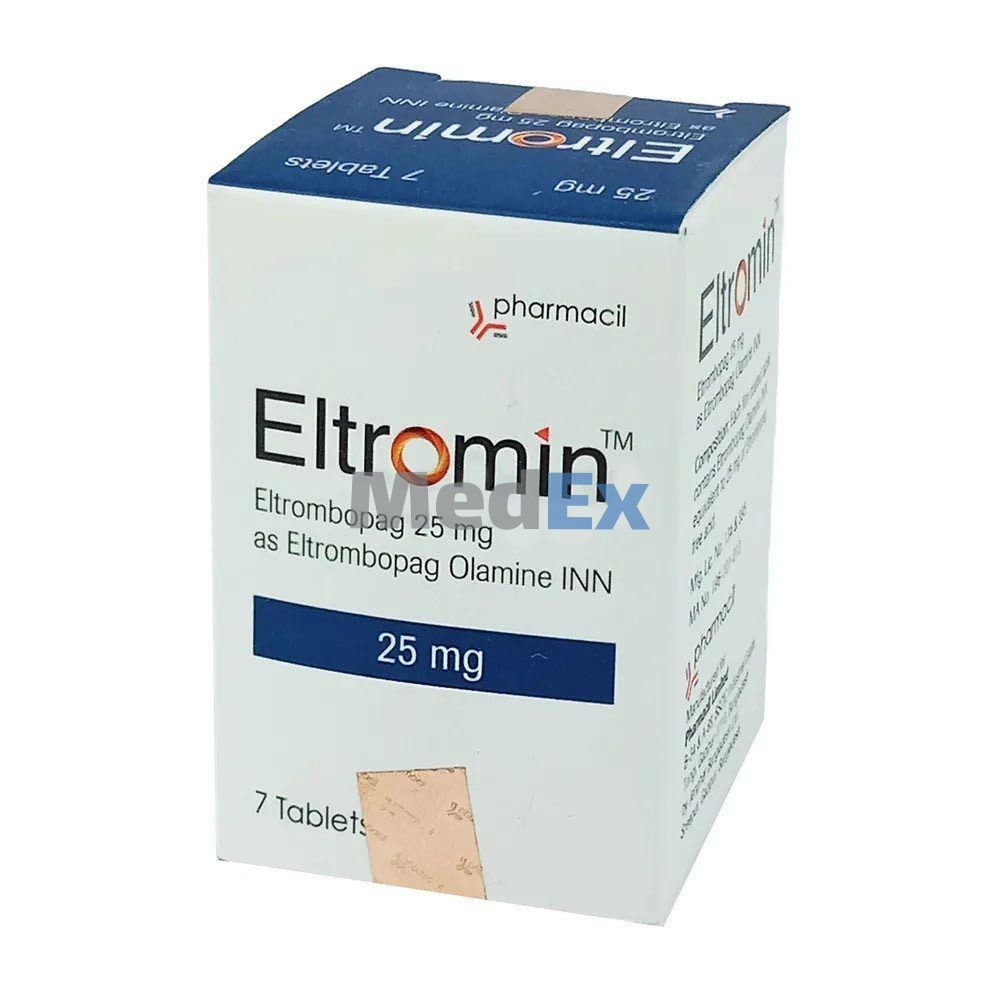 Eltromin 25 mg Packaging