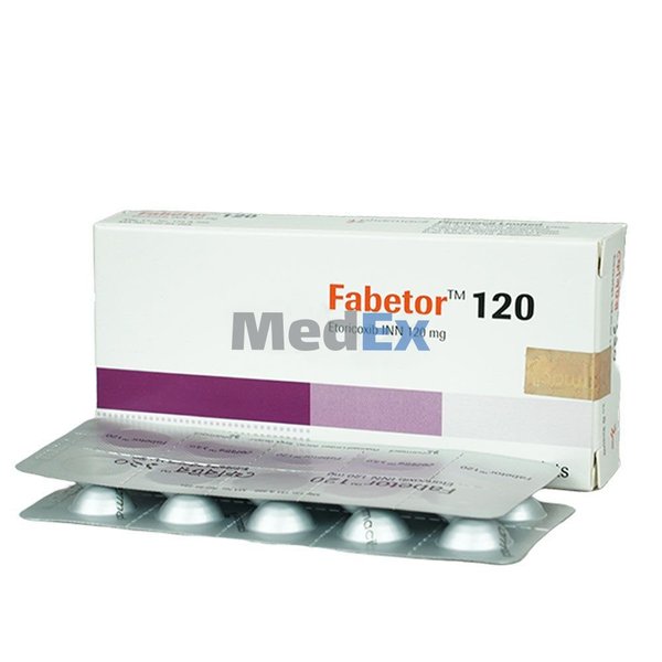 Fabetor 120 mg Packaging