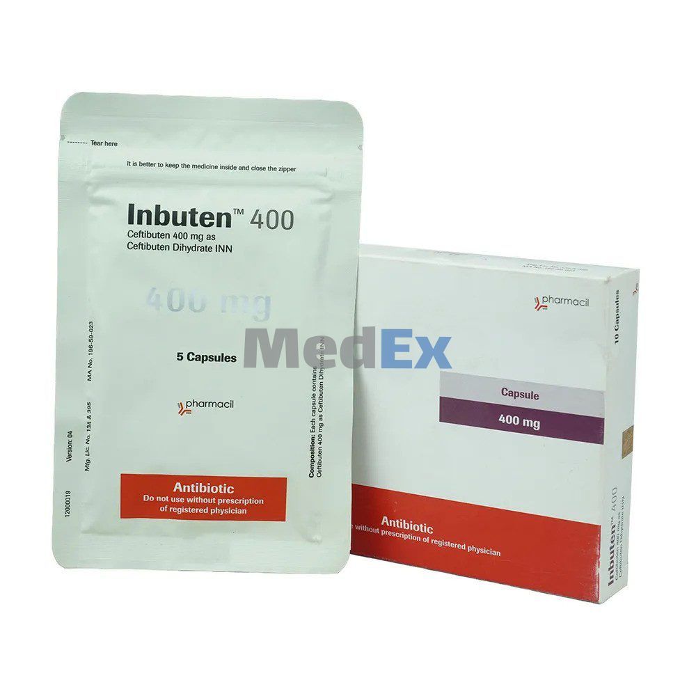 Inbuten 400 mg Packaging