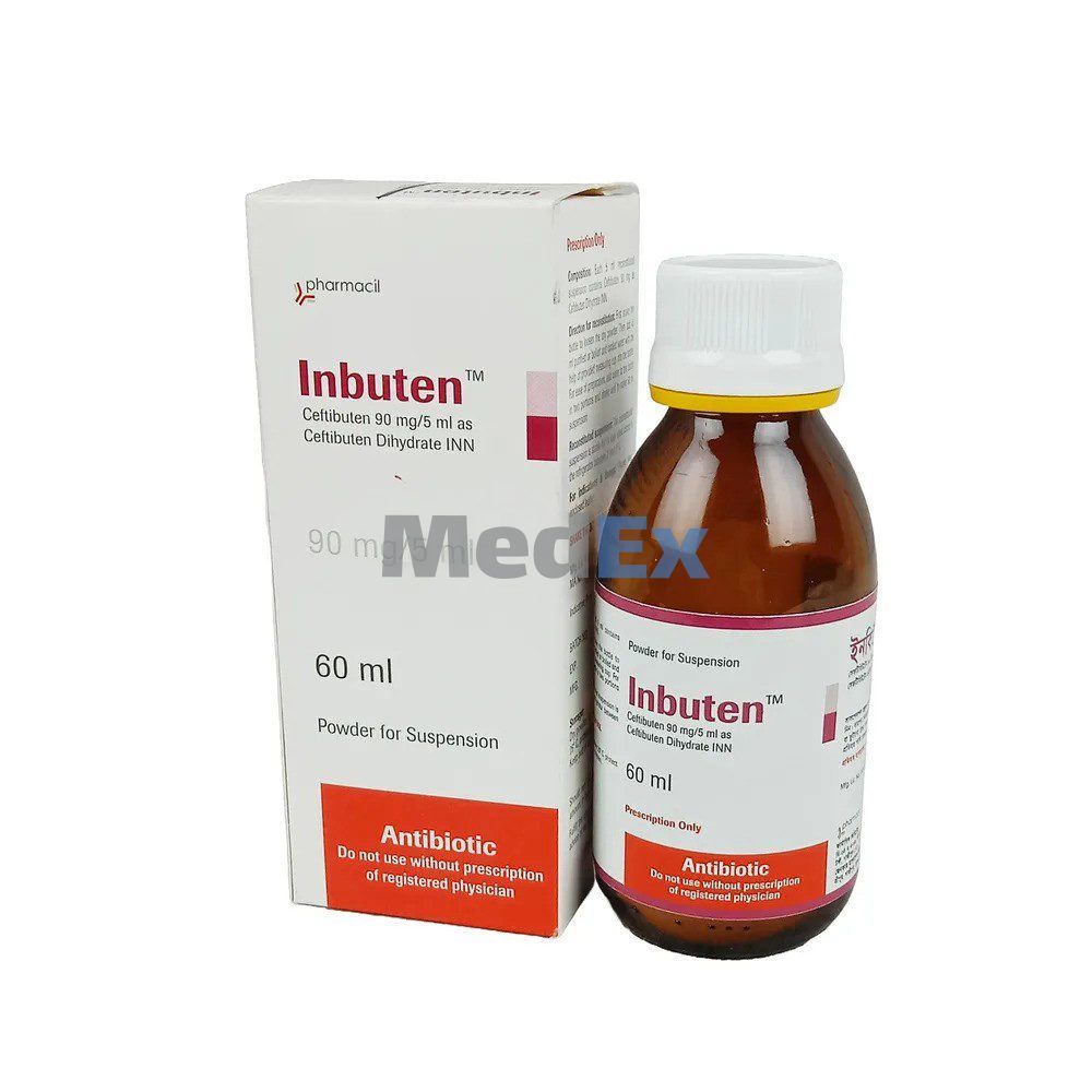 Inbuten 90 mg/5 ml Packaging