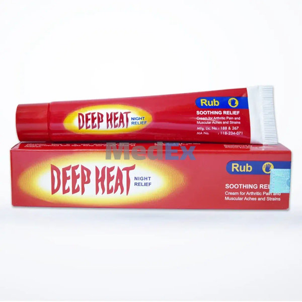 Deep Heat 30%+8% Packaging