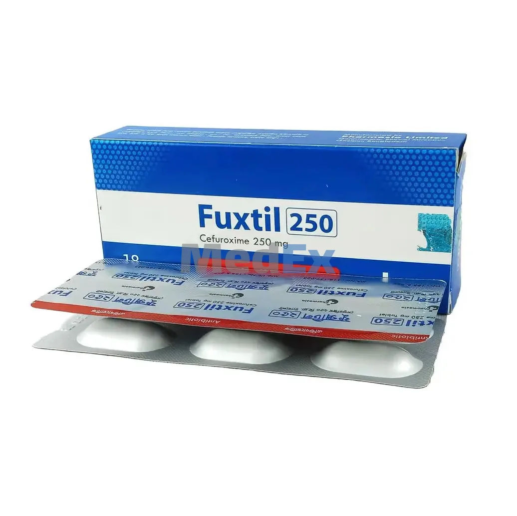 Fuxtil 250 mg Packaging