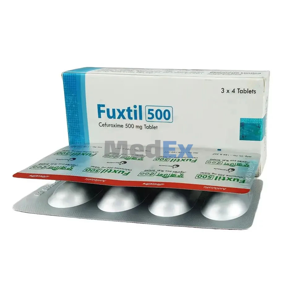Fuxtil 500 mg Packaging