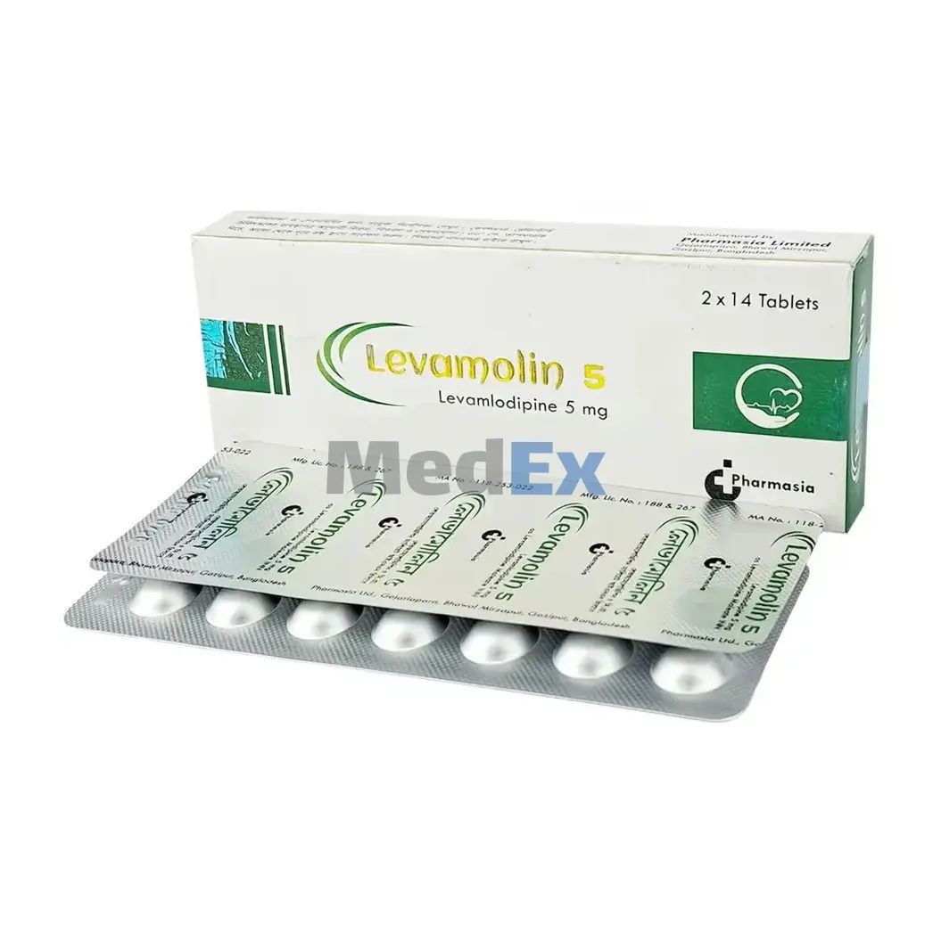 Levamolin 5 mg Packaging