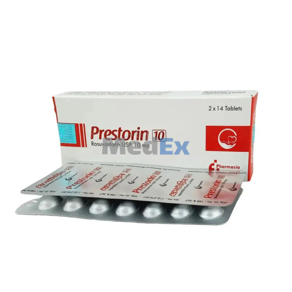 Prestorin 10 mg Packaging