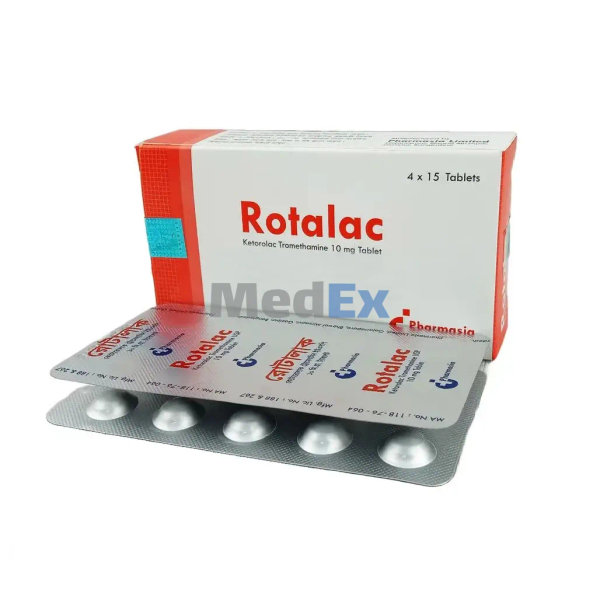 Rotalac 10 mg Packaging