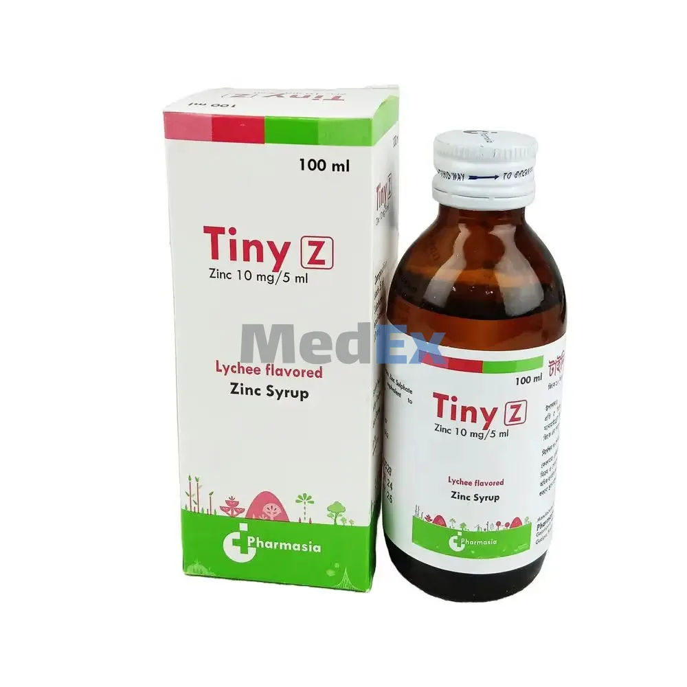 Tiny-Z 10 mg/5 ml Packaging