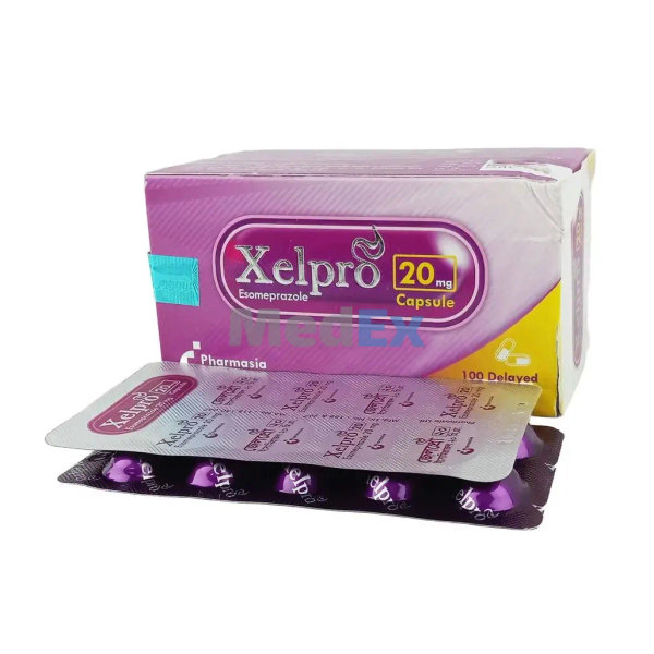 Xelpro 20 mg Packaging