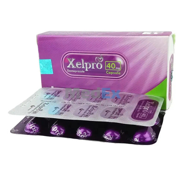 Xelpro 40 mg Packaging