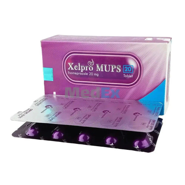 Xelpro MUPS 20 mg Packaging