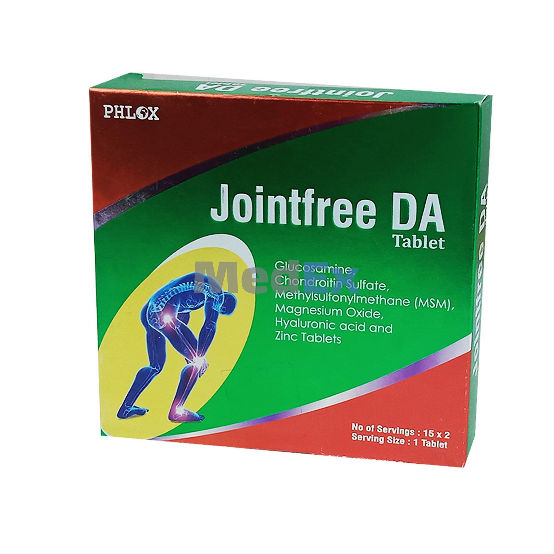 Jointfree DA 1500 mg+1200 mg Packaging