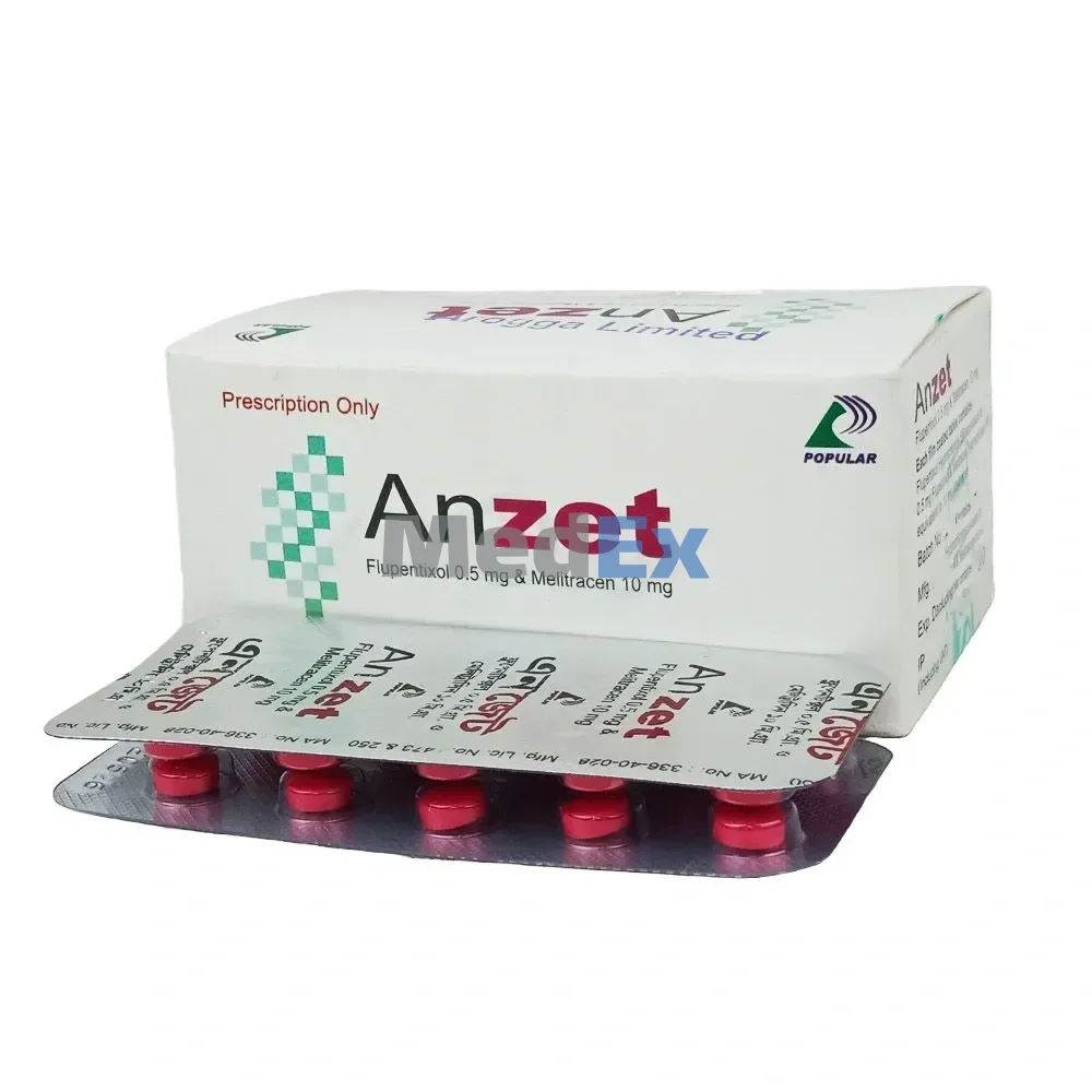 Anzet 0.5 mg+10 mg Packaging