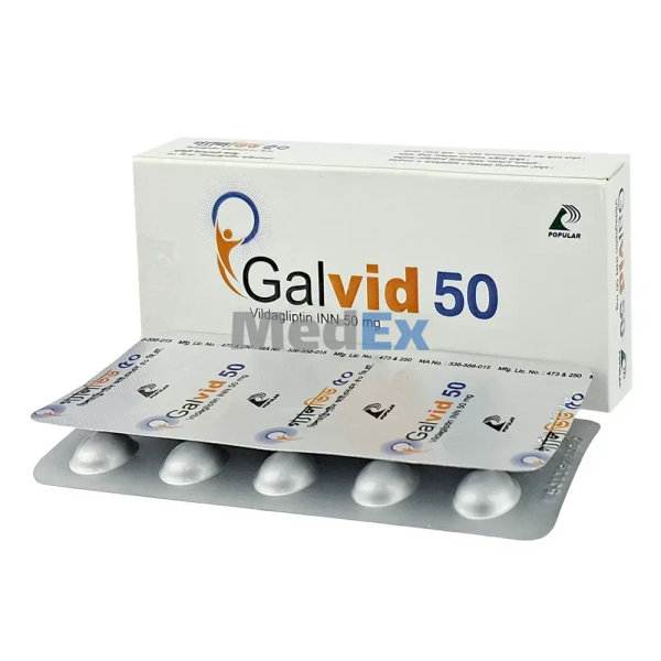 Galvid 50 mg Packaging