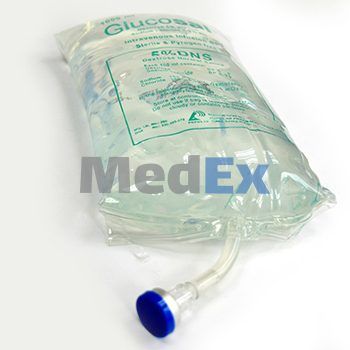 Glucosal 0.9%+5% Packaging