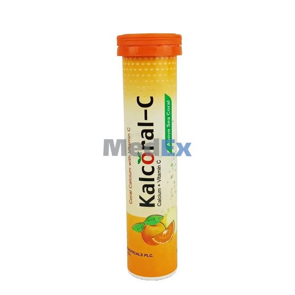 Kalcoral-C 1000 mg+327 mg (Coral Calcium)+500 mg Packaging