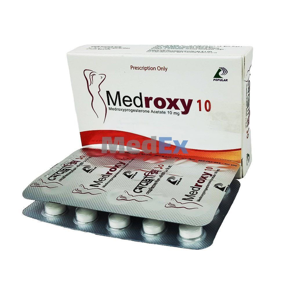 Medroxy 10 mg Packaging