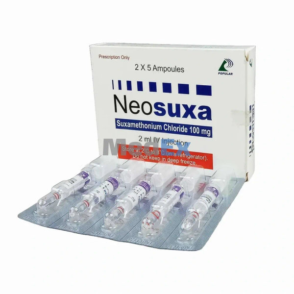 Neosuxa 100 mg/2 ml Packaging