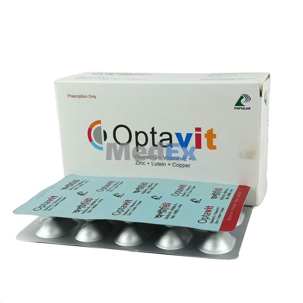 Optavit 60 mg+30 mg+6 mg+2 mg+15 mg Packaging