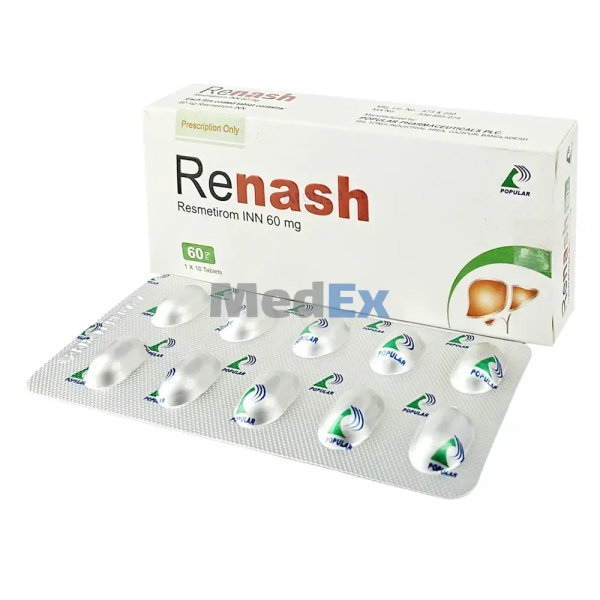 Renash 60 mg Packaging