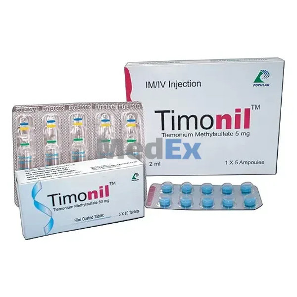 Timonil 50 mg Packaging