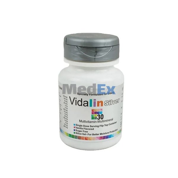 Vidalin Silver  Packaging