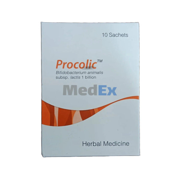 Procolic 1 billion/sachet Packaging