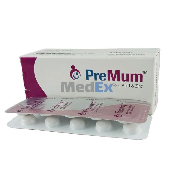 PreMum 5 mg+20 mg Packaging