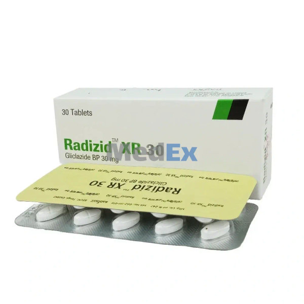 Radizid XR 30 mg Packaging