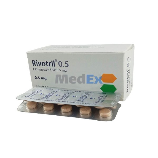 Rivotril 0.5 mg Packaging