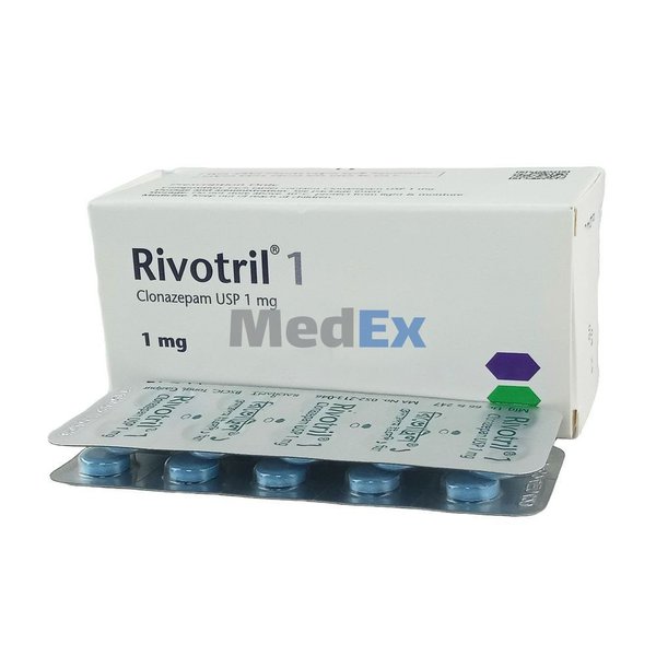 Rivotril 1 mg Packaging