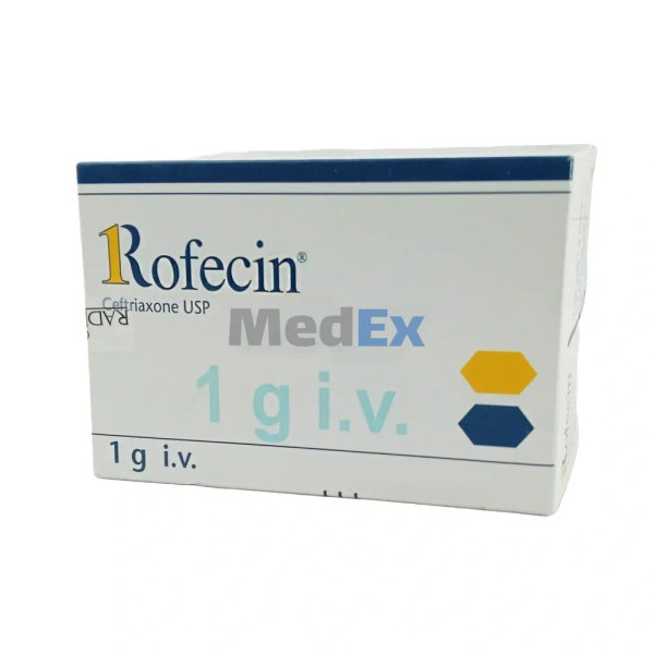 Rofecin 1 gm/vial Packaging