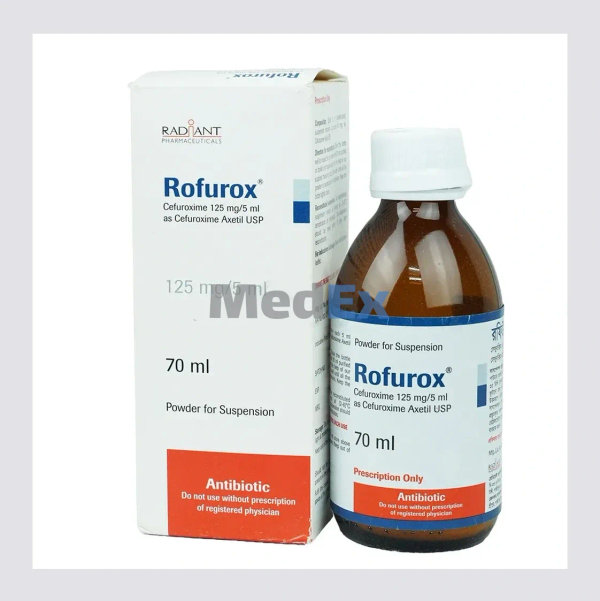 Rofurox 125 mg/5 ml Packaging