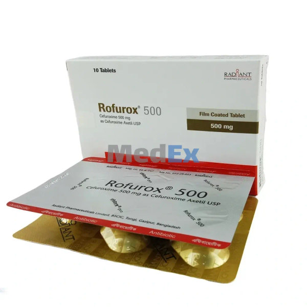 Rofurox 500 mg Packaging
