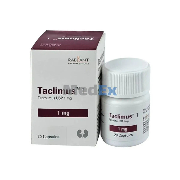 Taclimus 1 mg Packaging