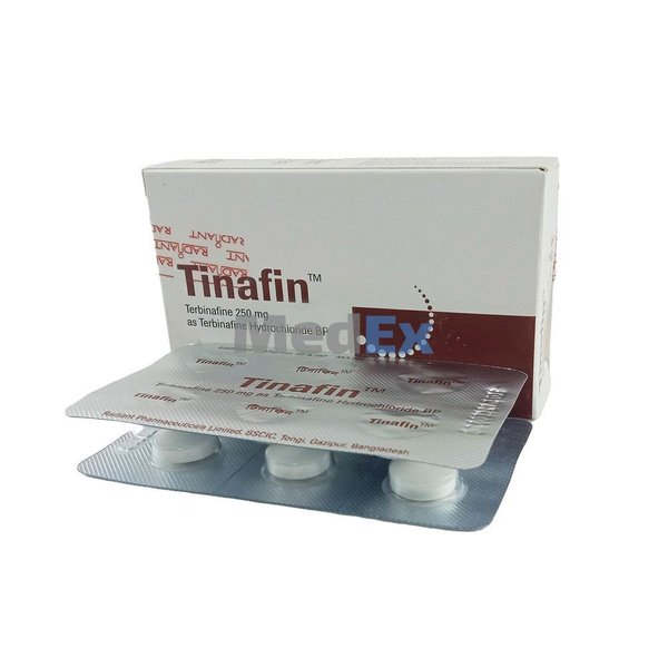 Tinafin 250 mg Packaging