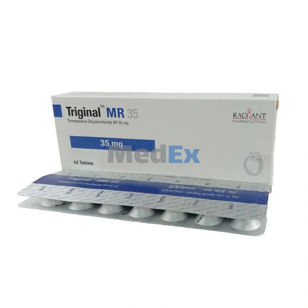 Triginal MR 35 mg Packaging