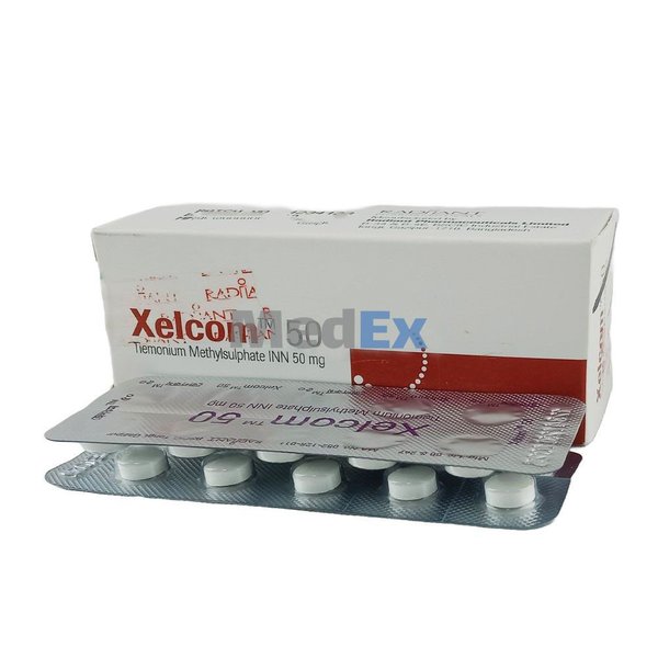 Xelcom 50 mg Packaging