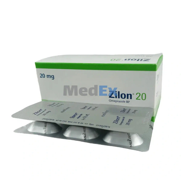 Zilon 20 mg Packaging