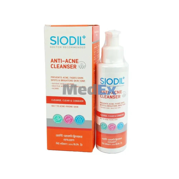 Siodil Anti-Acne Cleanser  Packaging