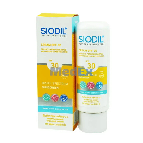 Siodil Cream SPF 30  Packaging