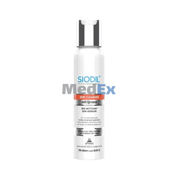 Siodil Sebi Cleanser  Packaging