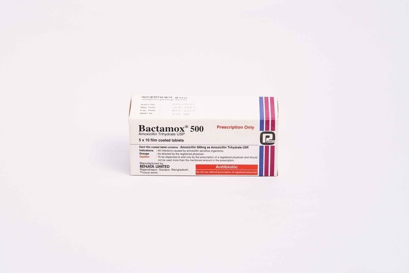 Bactamox 125 mg/5 ml Packaging