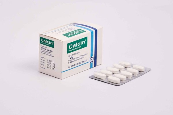Calcin 500 mg Packaging