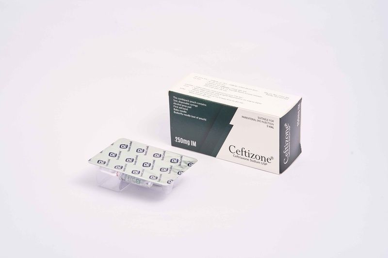 Ceftizone 250 mg/vial Packaging